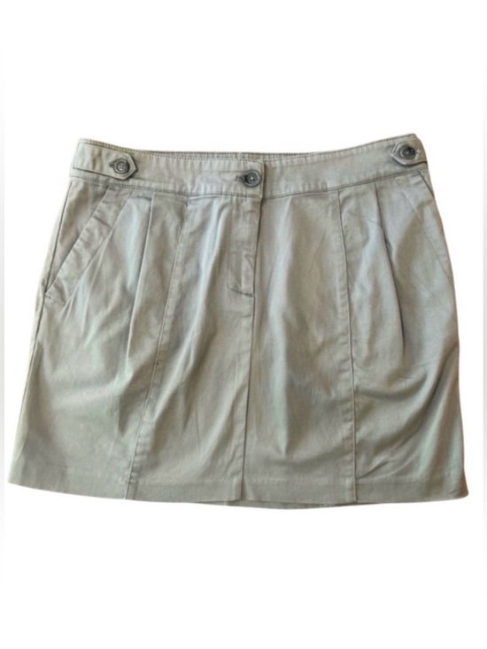GAP Dresses & Skirts - Gap Grey Linen Mini Skirt